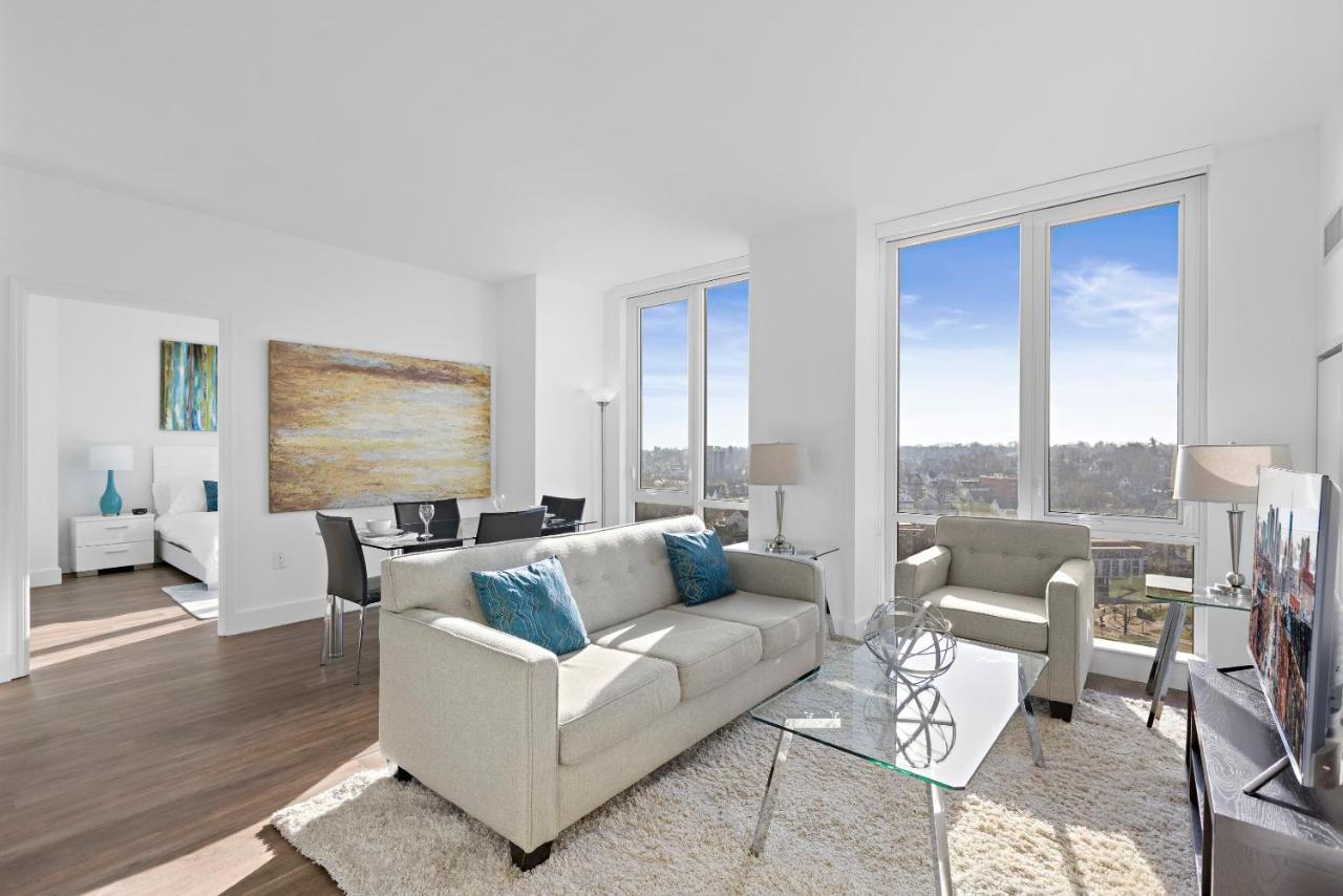 Global Luxury Suites Downtown ווייט פליינס חדר תמונה