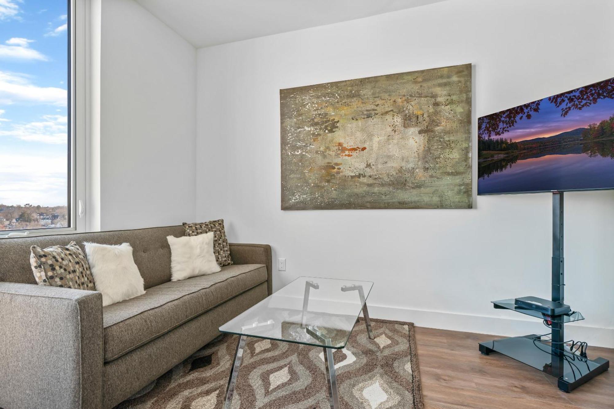 Global Luxury Suites Downtown ווייט פליינס חדר תמונה